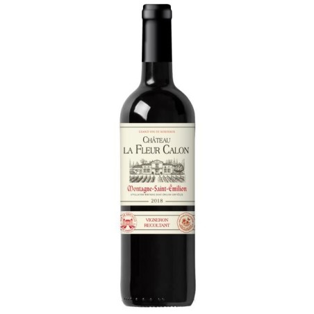 Château La Fleur Calon 2018 Montagne-Saint-Emilion - Vin rouge de Bor