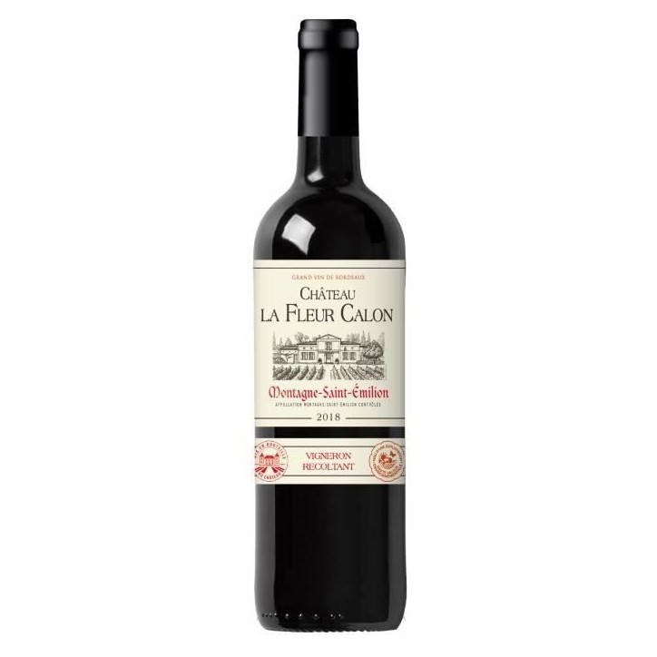 Château La Fleur Calon 2018 Montagne-Saint-Emilion - Vin rouge de Bordeaux