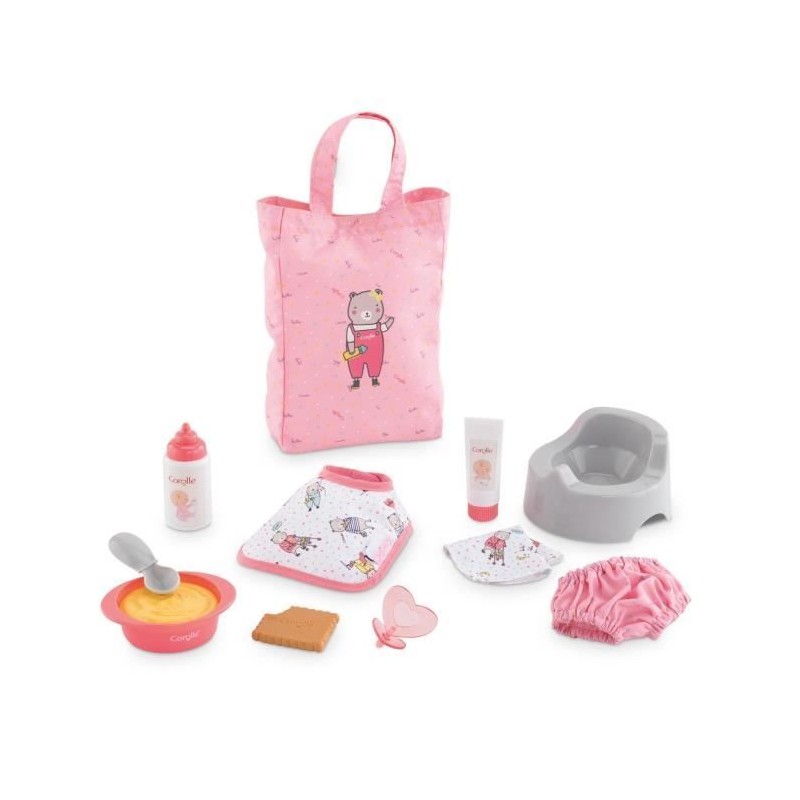 COROLLE - Grand Coffret d'accessoires pour poupon 30 cm - 11 accessoir COROLLE - Grand Coffret d'accessoires pour poupon 30 cm - 11 accessoir