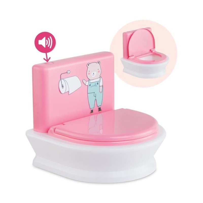 Corolle - Toilettes interactives pour poupon 30 et 36cm Corolle - Toilettes interactives pour poupon 30 et 36cm