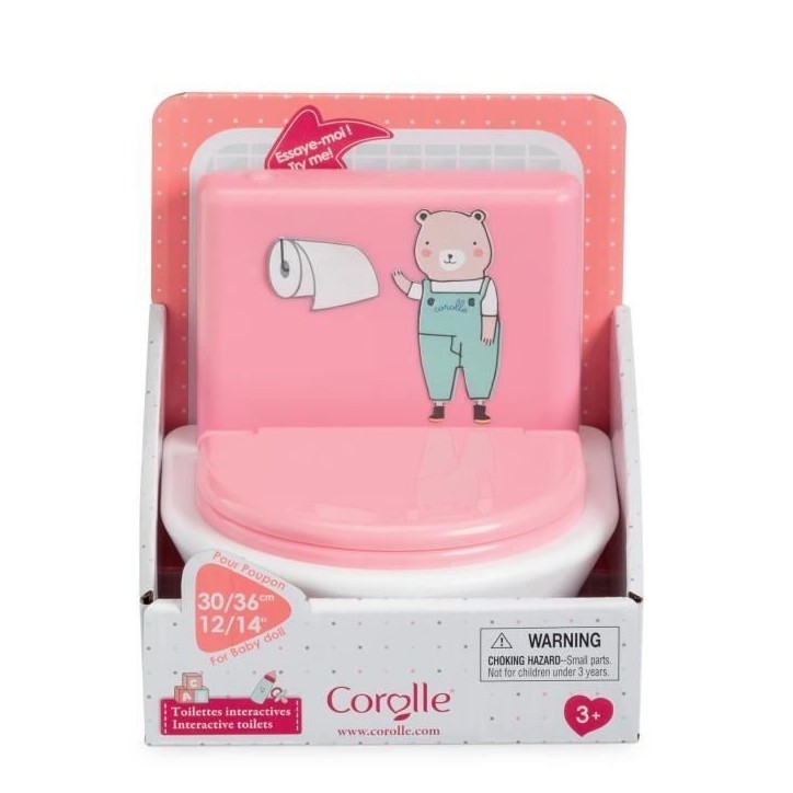 Corolle - Toilettes interactives pour poupon 30 et 36cm