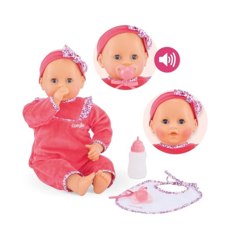 COROLLE - Mon Grand Poupon - Lila Chérie - 42cm - poupon interactif d COROLLE - Mon Grand Poupon - Lila Chérie - 42cm - poupon interactif d