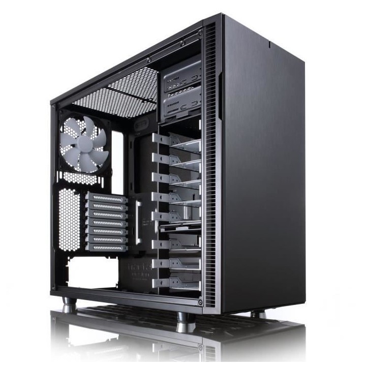 FRACTAL DESIGN BOITIER PC Define R5 - Moyen Tour - Noir - Format ATX (FD-CA-DEF-R5-BK) FRACTAL DESIGN BOITIER PC Define R5 - Moyen Tour - Noir - Format ATX (FD-CA-DEF-R5-BK)