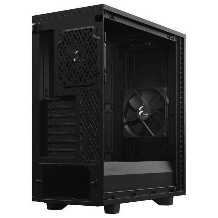 FRACTAL DESIGN BOITIER PC Define 7 Compact - Panneau Solide - Noir - Format ATX (FD-C-DEF7C-01) FRACTAL DESIGN BOITIER PC Define 7 Compact - Panneau Solide - Noir - Format ATX (FD-C-DEF7C-01)