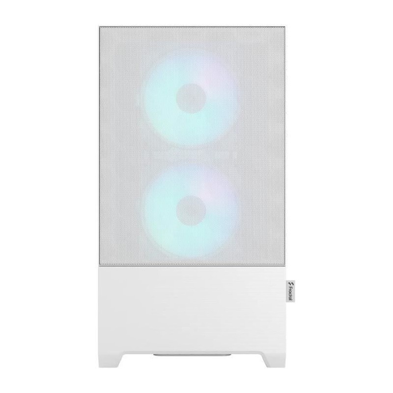 FRACTAL DESIGN - Pop Mini Air RGB White TG - Boîtier PC - Blanc (FD-C FRACTAL DESIGN - Pop Mini Air RGB White TG - Boîtier PC - Blanc (FD-C