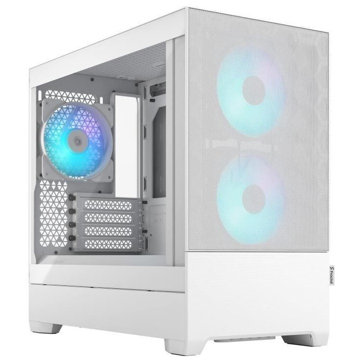 FRACTAL DESIGN - Pop Mini Air RGB White TG - Boîtier PC - Blanc (FD-C-POR1M-01)