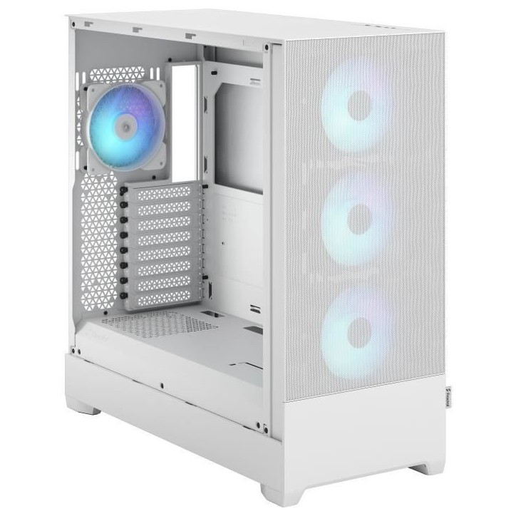 Boîtier PC - FRACTAL DESIGN - Pop XL Air RGB White TG - Blanc (FD-C-POR1X-01)
