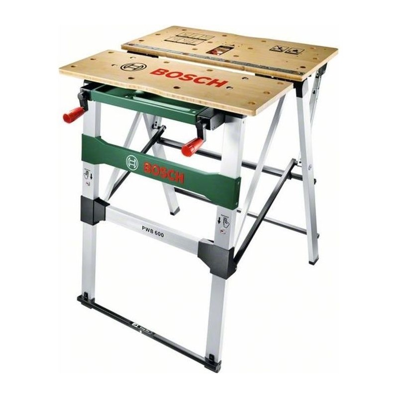 Etabli de travail pliant PWB 600 - BOSCH - 0603B05200