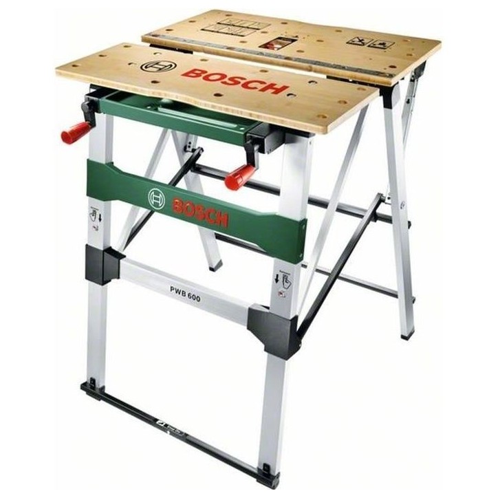 Etabli de travail pliant PWB 600 - BOSCH - 0603B05200 Etabli de travail pliant PWB 600 - BOSCH - 0603B05200