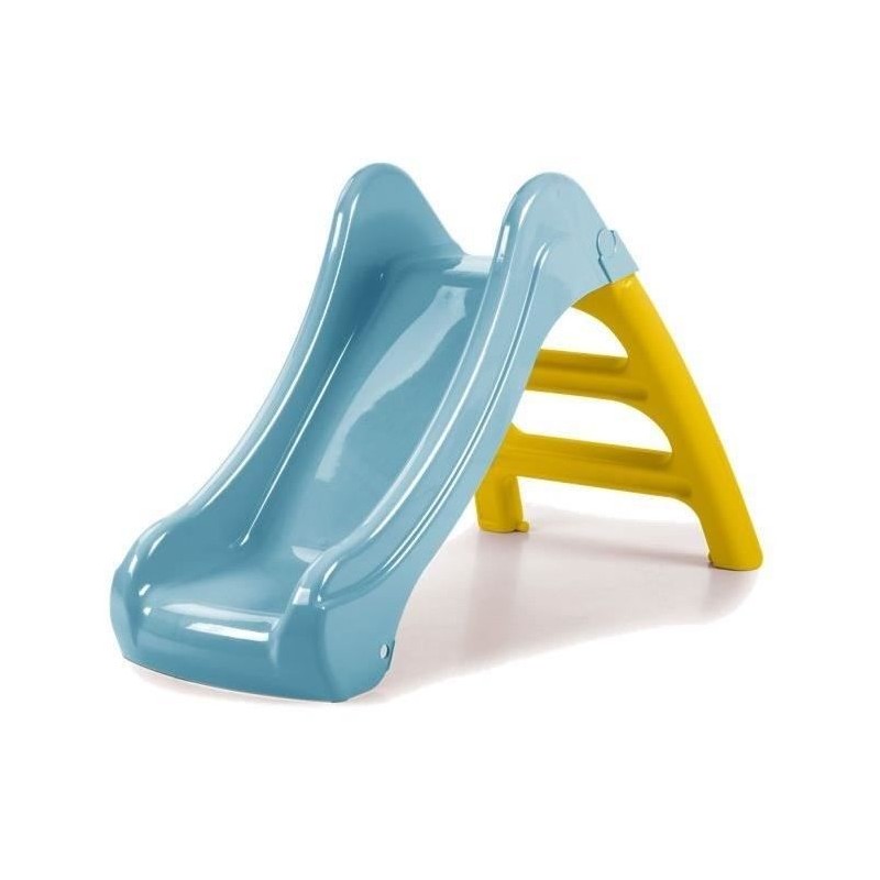 Toboggan FEBER Casual 105, Petit Toboggan pour Jardin, marches antidé