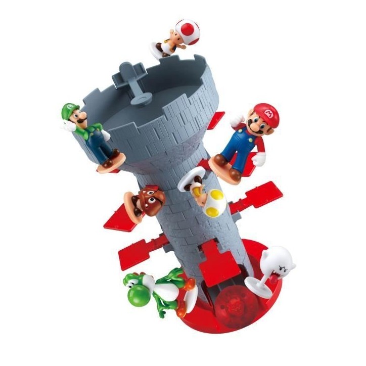 SUPER MARIO Blow Up! Shaky tower - Jeu de société - EPOCH - 7356 SUPER MARIO Blow Up! Shaky tower - Jeu de société - EPOCH - 7356