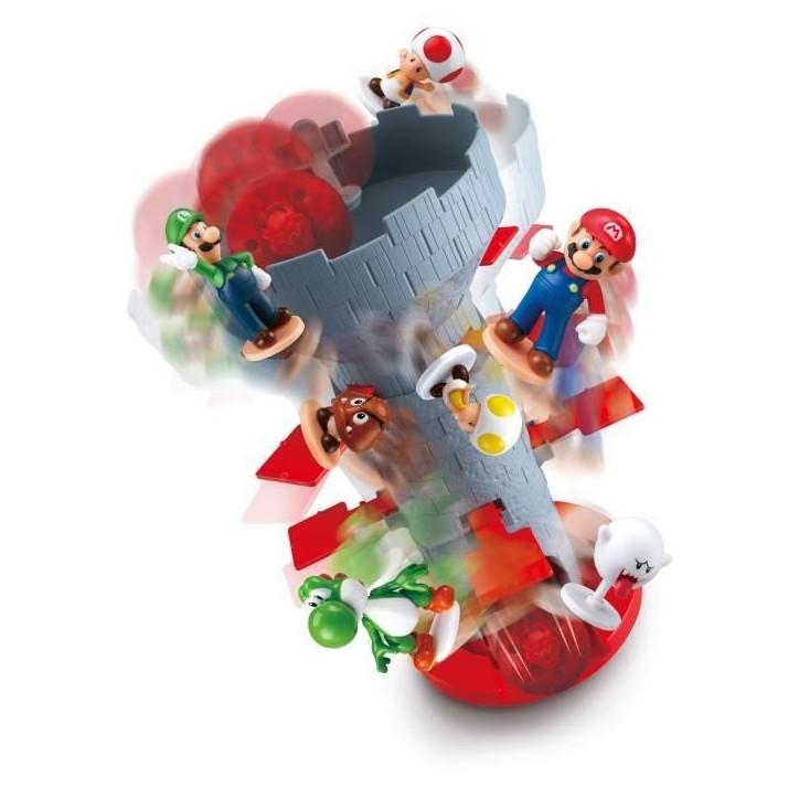 SUPER MARIO Blow Up! Shaky tower - Jeu de société - EPOCH - 7356 SUPER MARIO Blow Up! Shaky tower - Jeu de société - EPOCH - 7356