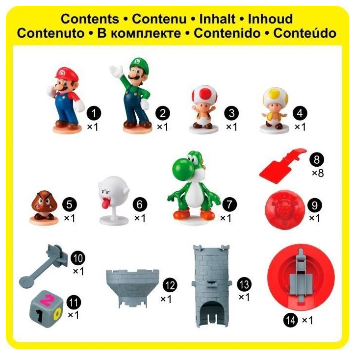 SUPER MARIO Blow Up! Shaky tower - Jeu de société - EPOCH - 7356 SUPER MARIO Blow Up! Shaky tower - Jeu de société - EPOCH - 7356
