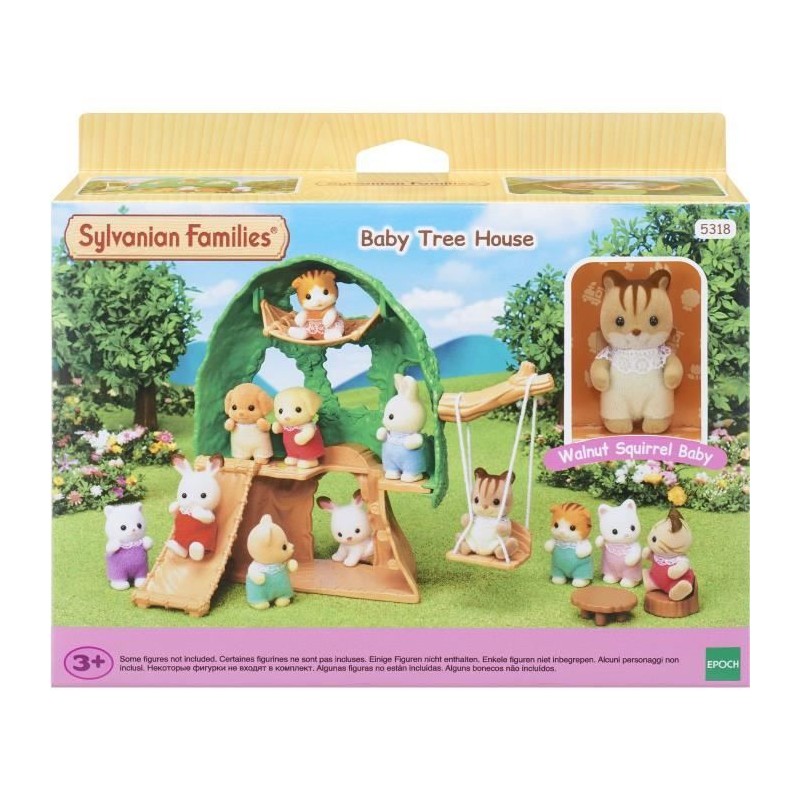 Figurines miniatures - SYLVANIAN FAMILIES - La cabane des bébés - To