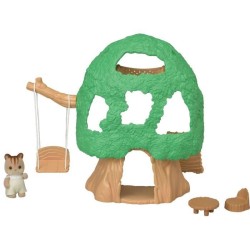Figurines miniatures - SYLVANIAN FAMILIES - La cabane des bébés - To
