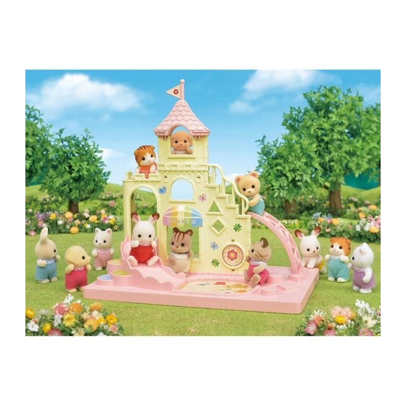 SYLVANIAN FAMILIES - 5319 - Le Château des Bébés - La Creche, l'Éc SYLVANIAN FAMILIES - 5319 - Le Château des Bébés - La Creche, l'Éc