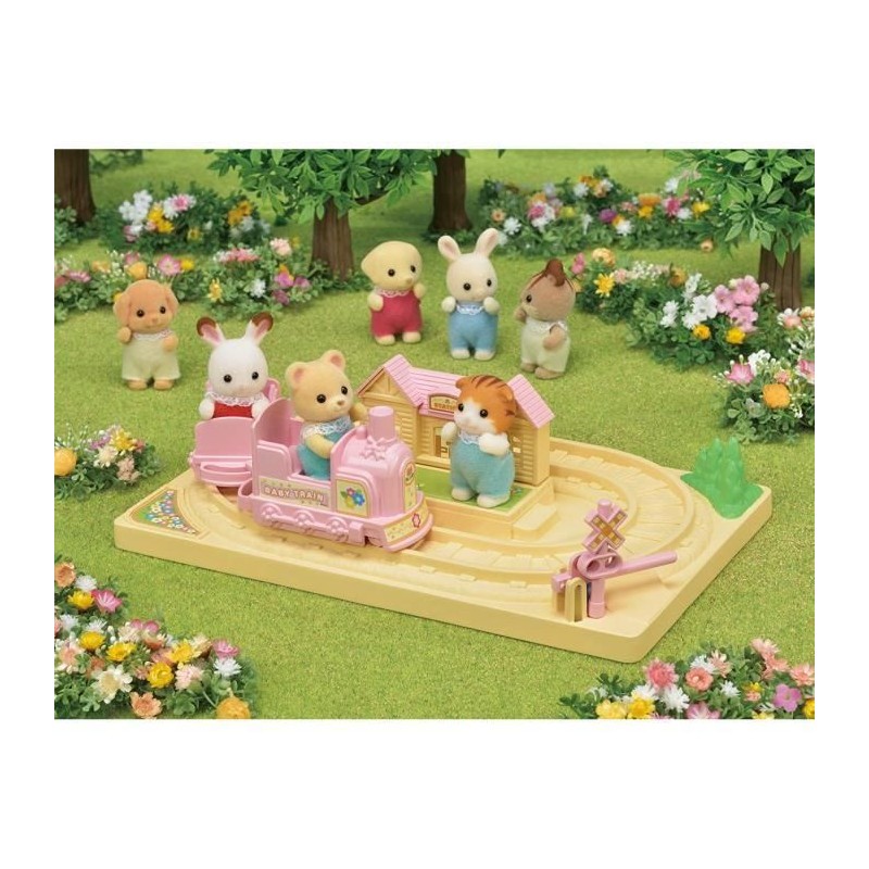 Train Tchou-tchou des bébés - SYLVANIAN FAMILIES - 5320 - La Creche, Train Tchou-tchou des bébés - SYLVANIAN FAMILIES - 5320 - La Creche,