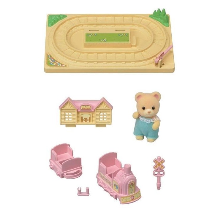 Train Tchou-tchou des bébés - SYLVANIAN FAMILIES - 5320 - La Creche, l'école Train Tchou-tchou des bébés - SYLVANIAN FAMILIES - 5320 - La Creche, l'école
