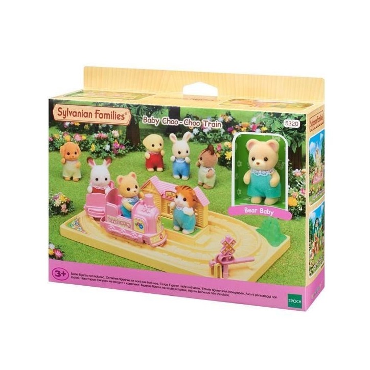 Train Tchou-tchou des bébés - SYLVANIAN FAMILIES - 5320 - La Creche, l'école Train Tchou-tchou des bébés - SYLVANIAN FAMILIES - 5320 - La Creche, l'école