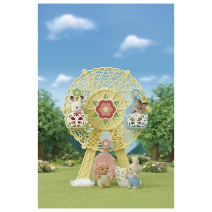 SYLVANIAN FAMILIES - 5333 La grande roue des bébés - Bébé Caniche - Beige - 3 ans et plus SYLVANIAN FAMILIES - 5333 La grande roue des bébés - Bébé Caniche - Beige - 3 ans et plus