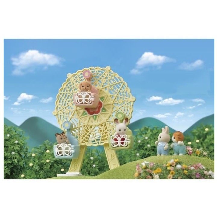 SYLVANIAN FAMILIES - 5333 La grande roue des bébés - Bébé Caniche - Beige - 3 ans et plus SYLVANIAN FAMILIES - 5333 La grande roue des bébés - Bébé Caniche - Beige - 3 ans et plus