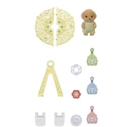 SYLVANIAN FAMILIES - 5333 La grande roue des bébés - Bébé Caniche