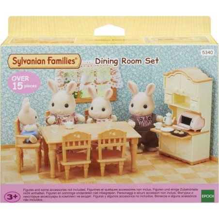 Figurines miniatures - SYLVANIAN FAMILIES - La salle a manger - Set co