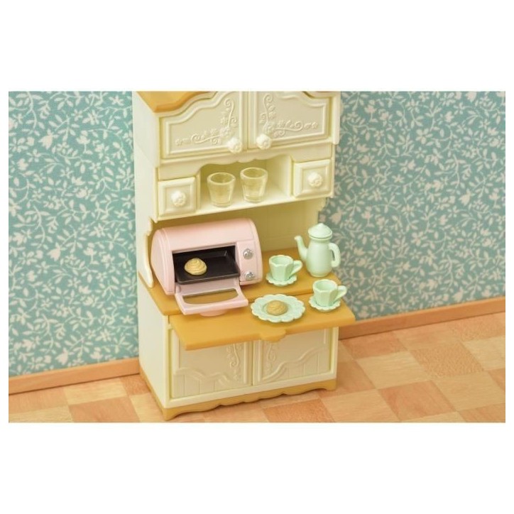 Figurines miniatures - SYLVANIAN FAMILIES - La salle a manger - Set complet pour meubler une salle a manger Figurines miniatures - SYLVANIAN FAMILIES - La salle a manger - Set complet pour meubler une salle a manger