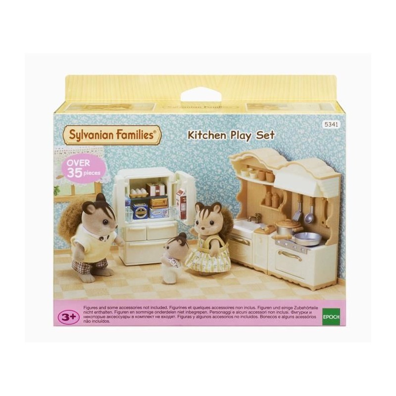 Figurines miniatures - SYLVANIAN FAMILIES - 5341 - La cuisine aménag Figurines miniatures - SYLVANIAN FAMILIES - 5341 - La cuisine aménag
