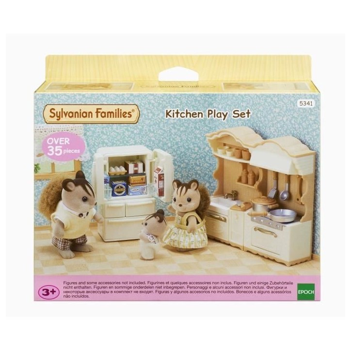 Figurines miniatures - SYLVANIAN FAMILIES - 5341 - La cuisine aménagée Figurines miniatures - SYLVANIAN FAMILIES - 5341 - La cuisine aménagée