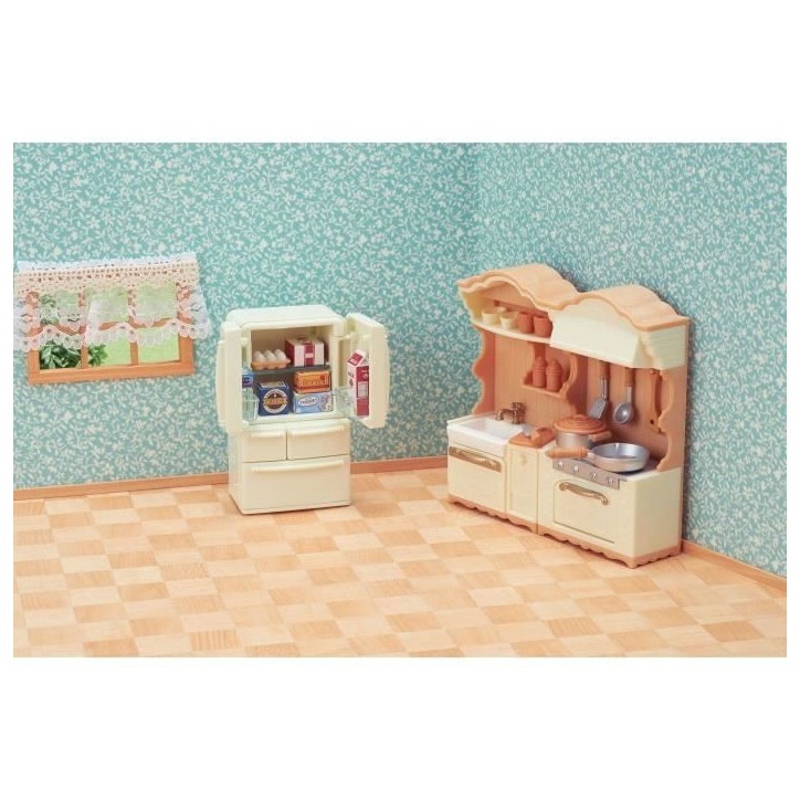 Figurines miniatures - SYLVANIAN FAMILIES - 5341 - La cuisine aménagée Figurines miniatures - SYLVANIAN FAMILIES - 5341 - La cuisine aménagée