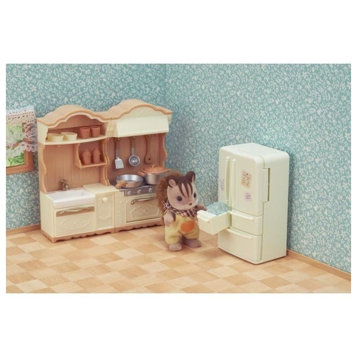 Figurines miniatures - SYLVANIAN FAMILIES - 5341 - La cuisine aménagée Figurines miniatures - SYLVANIAN FAMILIES - 5341 - La cuisine aménagée