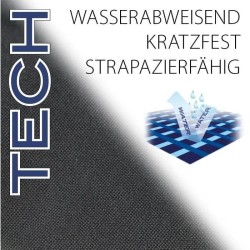 Matelas pour chien - FERPLAST - TENDER TECH - 61 x 46 x 5 cm - Noir -