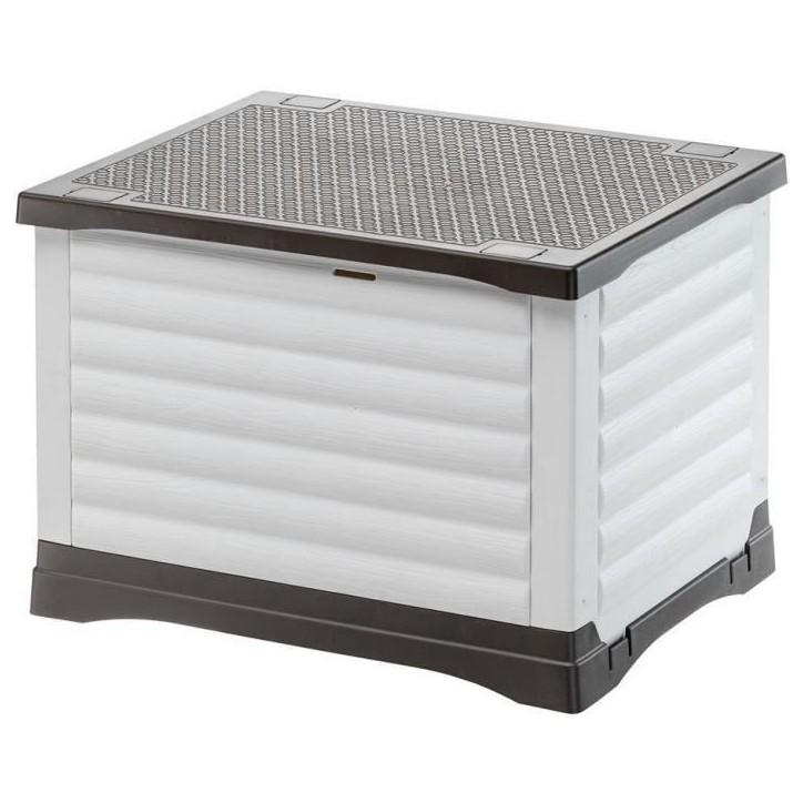 Niche - FERPLAST - PETVILLA 60 - 54 x 43 x 38,5 cm - Blanc / Gris Niche - FERPLAST - PETVILLA 60 - 54 x 43 x 38,5 cm - Blanc / Gris