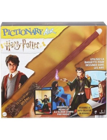 Mattel Games - Pictionary Air Harry Potter - Jeu d'ambiance et de dessin pour toute la famille - Des 8 ans