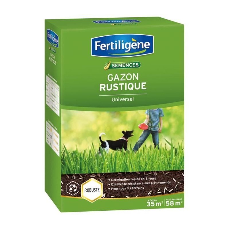 FERTILIGENE Gazon Rustique Universel - 875 g FERTILIGENE Gazon Rustique Universel - 875 g