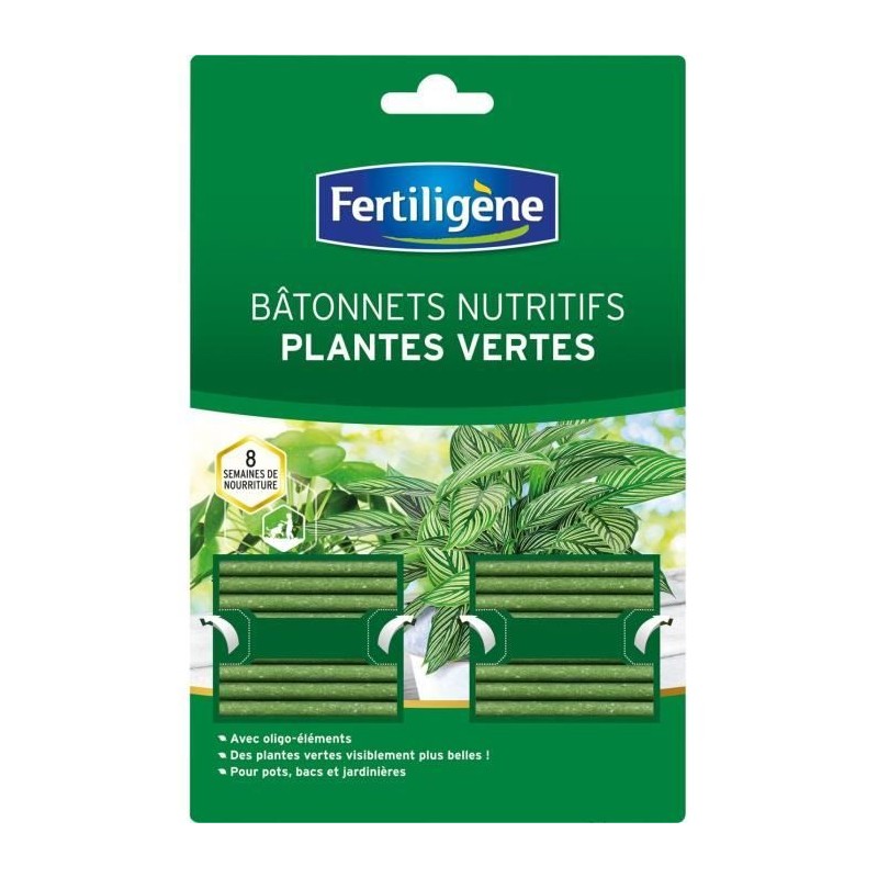 Bâtonnets nutritifs - FERTILIGENE - FBPV - x 40 - Nutrition plantes v Bâtonnets nutritifs - FERTILIGENE - FBPV - x 40 - Nutrition plantes v