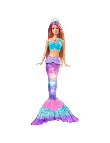 Barbie - Sirene Lumieres De Reve - Poupée - Des 3 ans
