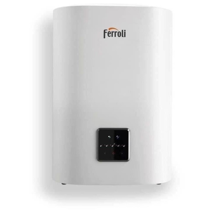 Chauffe-eau électrique FERROLI TITANO TWIN 30L - Plat - Multiposition - Blanc Chauffe-eau électrique FERROLI TITANO TWIN 30L - Plat - Multiposition - Blanc