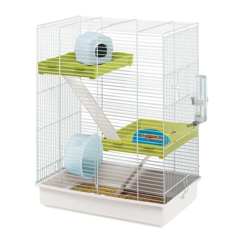 Cage pour hamster 46*29*58 cm - Structure verticale en métal - Access Cage pour hamster 46*29*58 cm - Structure verticale en métal - Access
