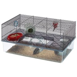 Cage - FERPLAST - FAVOLA - 60 x 36,5 x h 30 cm - Hauteur de bac élev