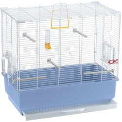 Cage canaris - FERPLAST - PIANO 4 - 59 x 33 x 55 cm - Blanc