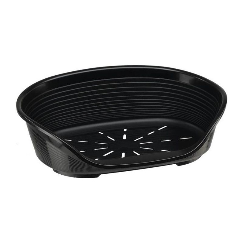 Panier-Corbeille SIESTA DELUXE Taille 2 - 49*36*17,5 cm - Noir -FERPLA