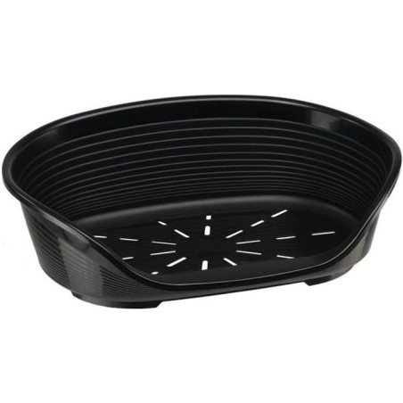 Panier-Corbeille SIESTA DELUXE Taille 2 - 49*36*17,5 cm - Noir -FERPLA