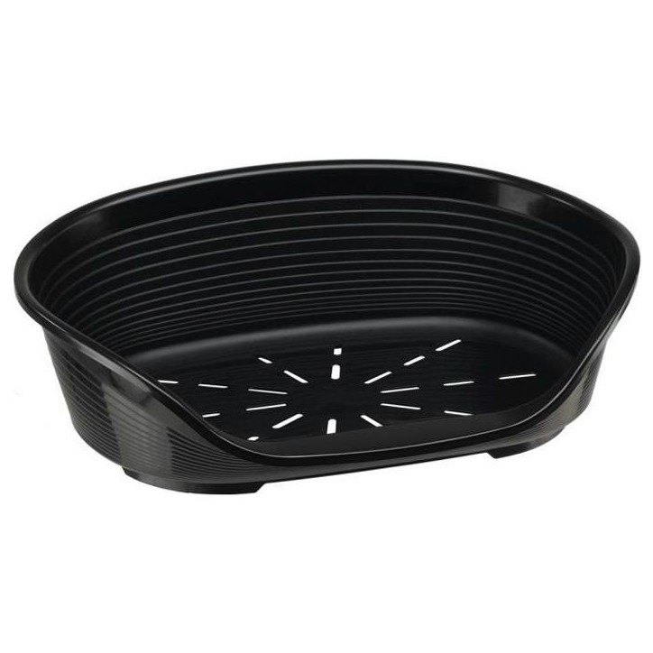 Panier-Corbeille SIESTA DELUXE Taille 2 - 49*36*17,5 cm - Noir -FERPLAST Panier-Corbeille SIESTA DELUXE Taille 2 - 49*36*17,5 cm - Noir -FERPLAST