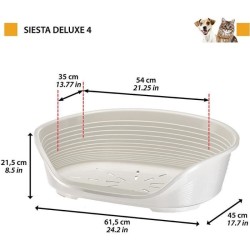 Panier-Corbeille SIESTA DELUXE Taille 10 - 93,5*68*28,5 cm - Bordeaux