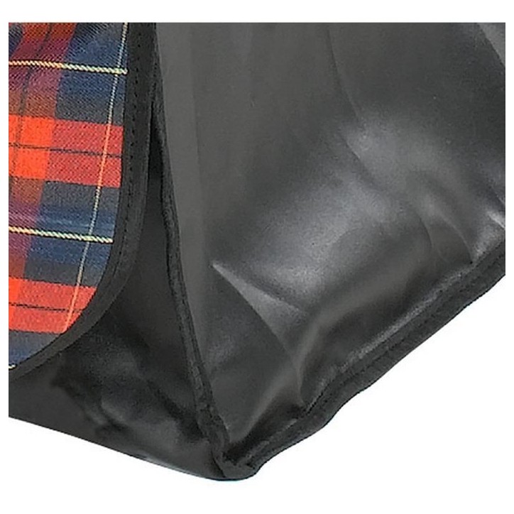 Couverture de protection siege de voiture 140 x 50 x 60 cm- FERPLAST - Noir / Rouge