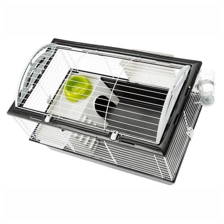 Cage - FERPLAST - CASITA 80 - 78 x 48 x h 50 cm - Noir Cage - FERPLAST - CASITA 80 - 78 x 48 x h 50 cm - Noir