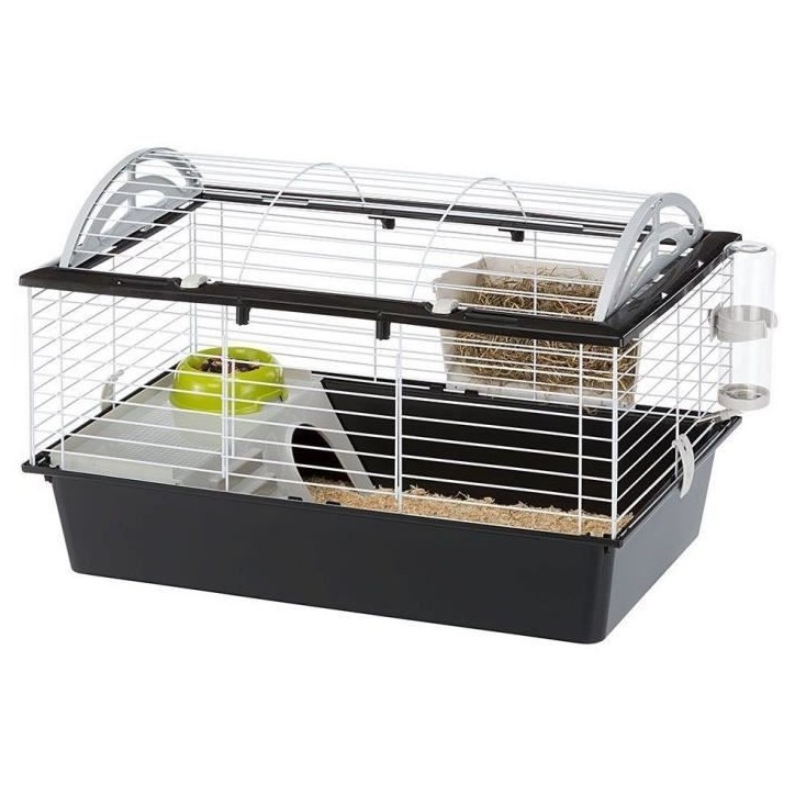 Cage - FERPLAST - CASITA 80 - 78 x 48 x h 50 cm - Noir Cage - FERPLAST - CASITA 80 - 78 x 48 x h 50 cm - Noir