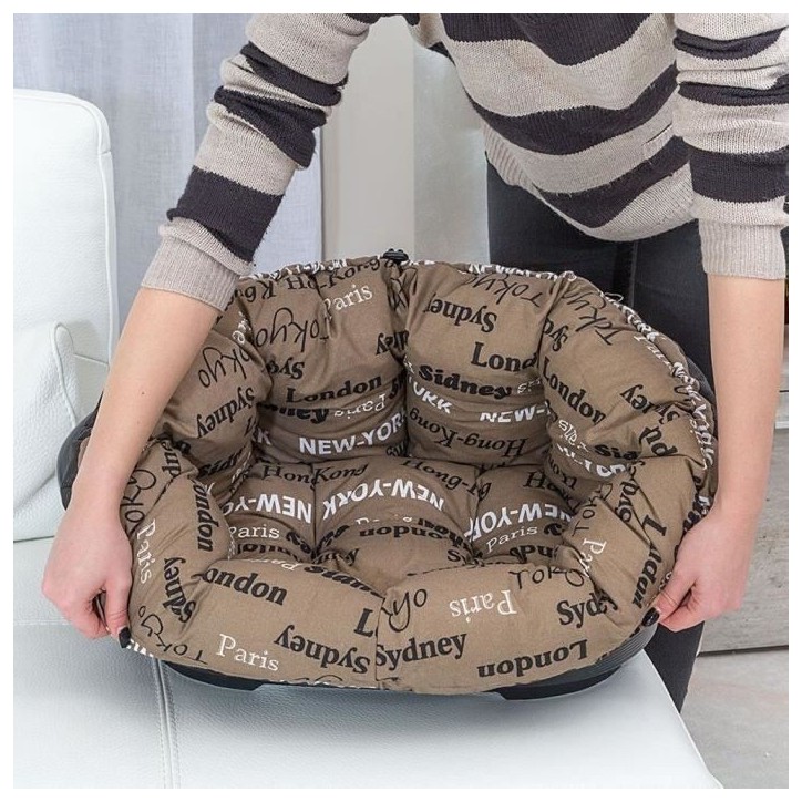 Corbeille - FERPLAST - SOFA 2 - Avec coussin a motif 2 Corbeille - FERPLAST - SOFA 2 - Avec coussin a motif 2